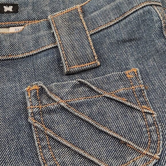 Frankie B. Extra Wide Flare Leg Bell Bottoms XXS/0 - Picture 10 of 16